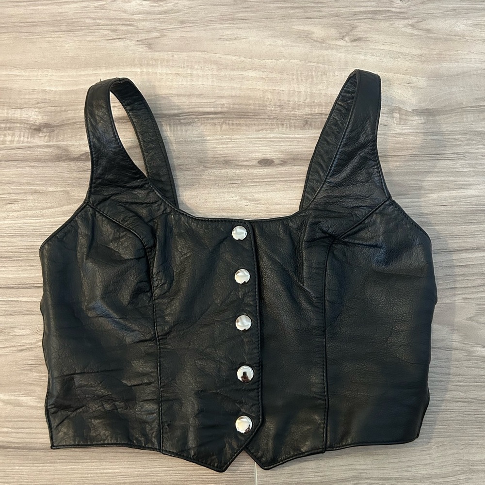 Wilson’s The Leather Experts Vintage Biker Top